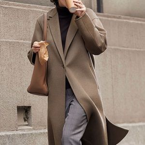 Uniqlo double face Chester coat.Like new without tag.